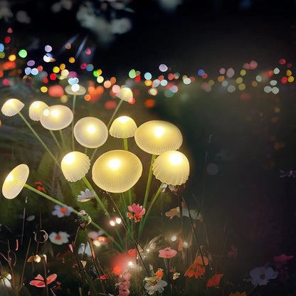 GARTENPERLE – Luce da giardino solare a forma di medusa fungo