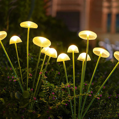 GARTENPERLE – Luce da giardino solare a forma di medusa fungo