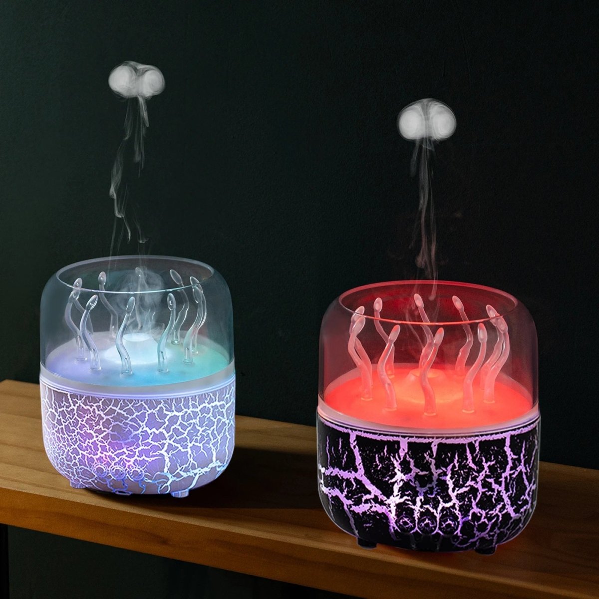 JELLYZEN – Umidificatore ad aroma a forma di medusa da 280 ml con timer
