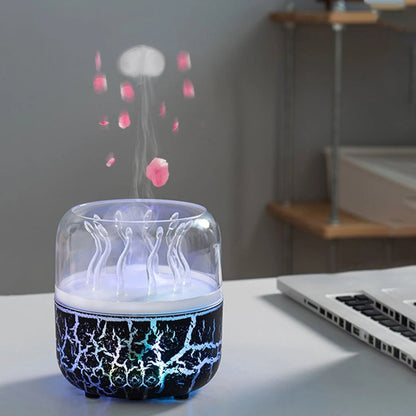 JELLYZEN – Umidificatore ad aroma a forma di medusa da 280 ml con timer