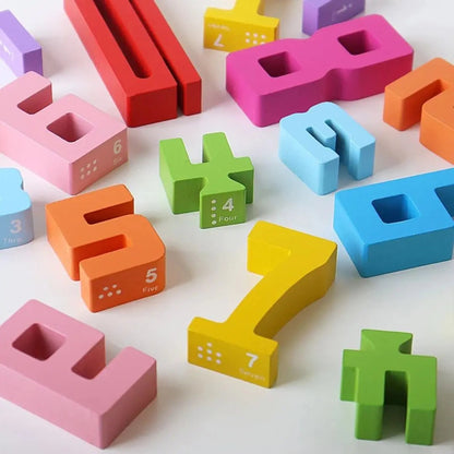 Gioco di Costruzione in Legno Montessori – Building Blocks™
