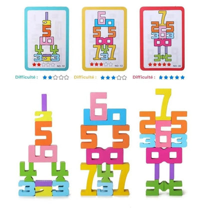 Gioco di Costruzione in Legno Montessori – Building Blocks™