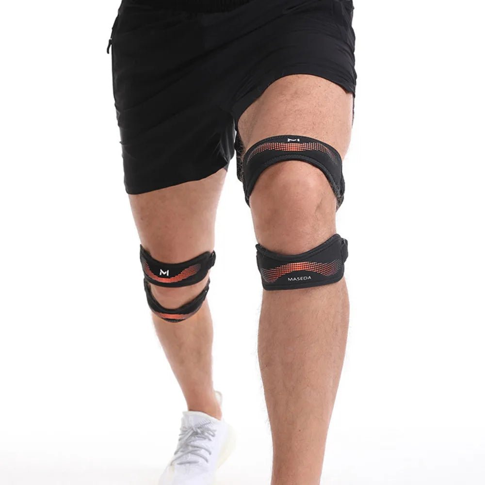 PATELLASAFE – Ginocchiere sportive ammortizzanti con supporto antiscivolo