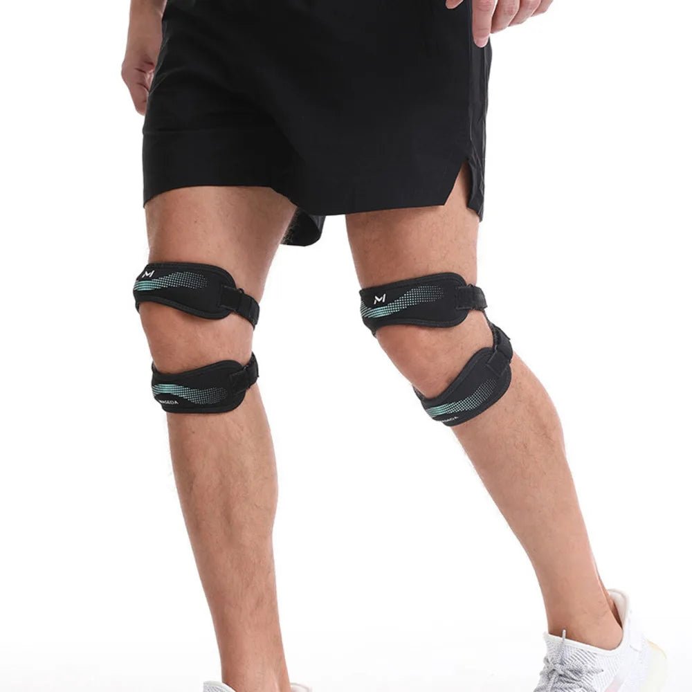 PATELLASAFE – Ginocchiere sportive ammortizzanti con supporto antiscivolo