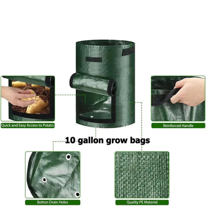 ROOTBAG – Set di sacche per la piantagione di patate, drenaggio ottimale e coltivazione di ortaggi