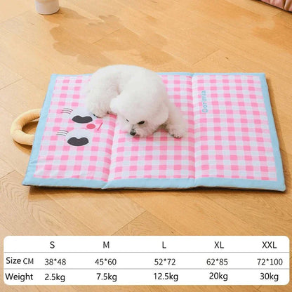 PAWCOLD – Tappetino rinfrescante per gatti e cani, uso interno ed esterno