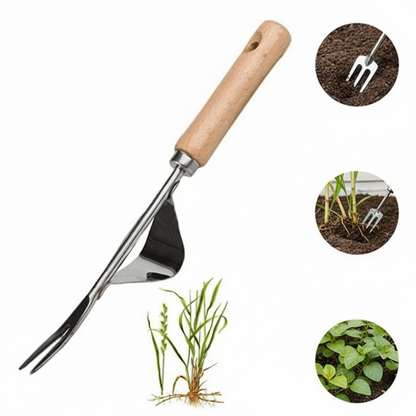 GardenPulse Precision - Rimuovi-erbacce di precisione con manico ergonomico per un facile utilizzo