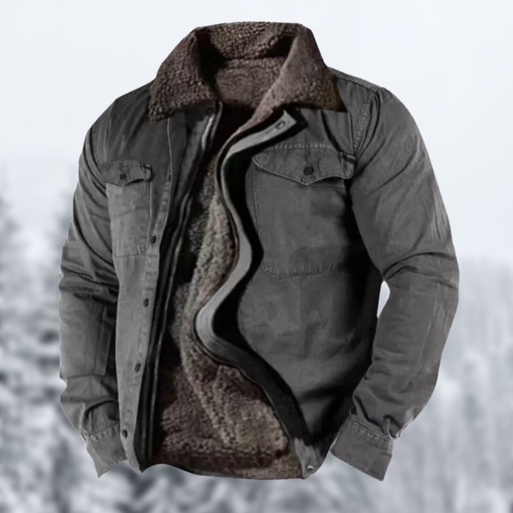 Leone | Giacca invernale vintage da uomo per i mesi freddi