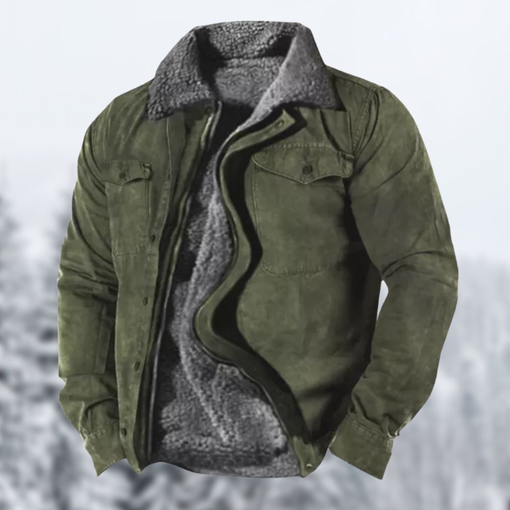 Leone | Giacca invernale vintage da uomo per i mesi freddi