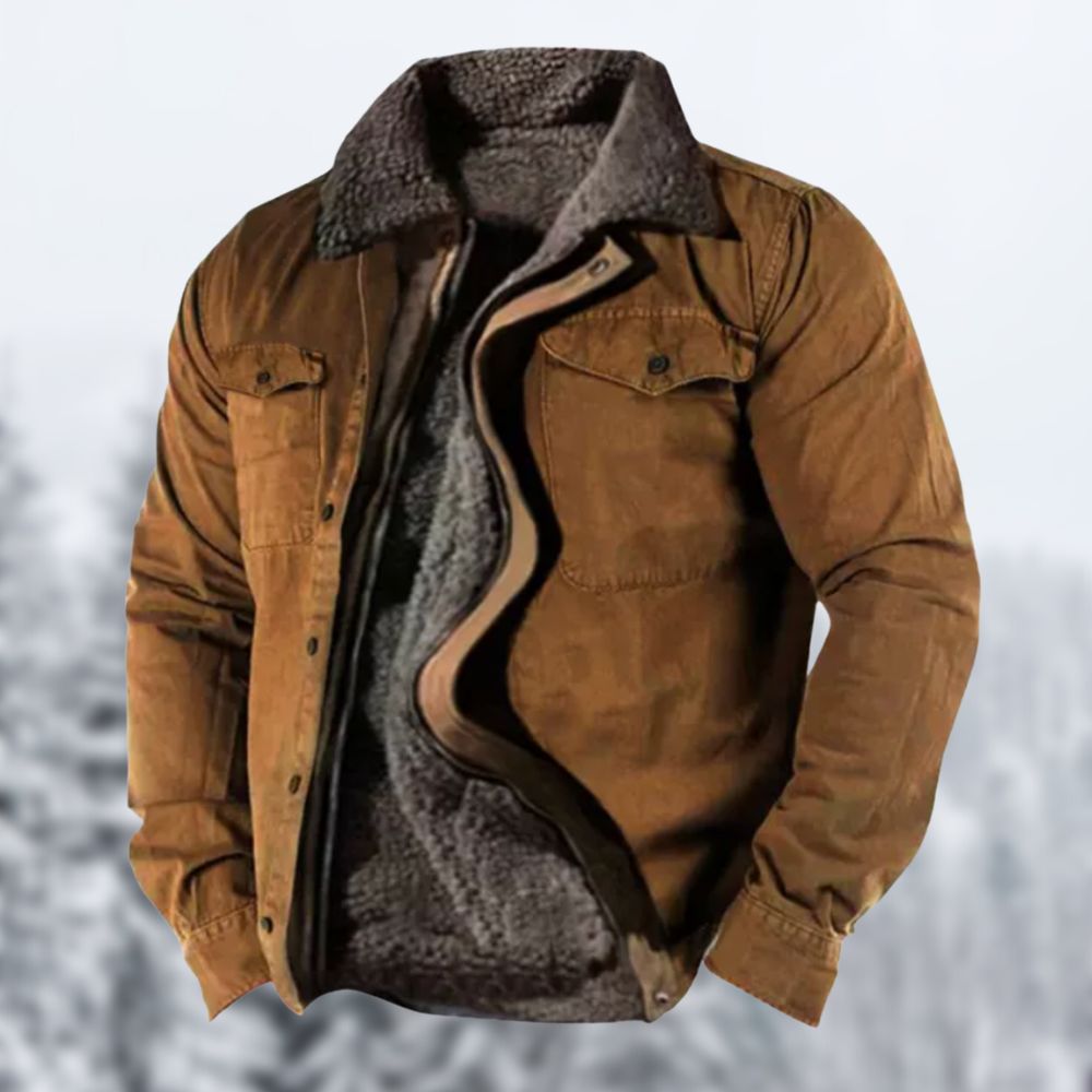 Leone | Giacca invernale vintage da uomo per i mesi freddi