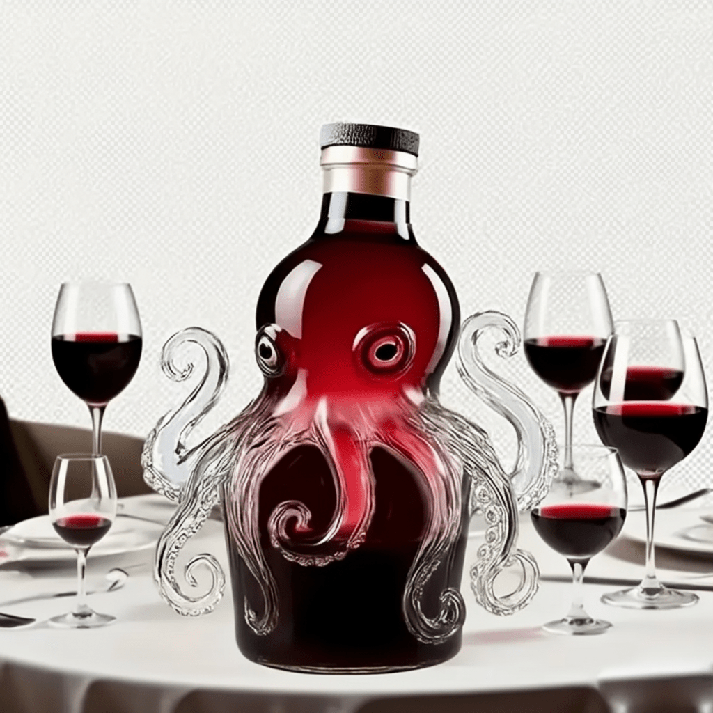 MARITIMEGLASS - Decantatore da vino nautico artigianale in cristallo