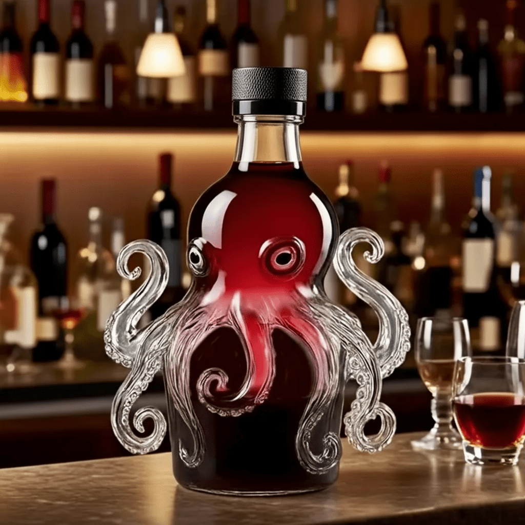 MARITIMEGLASS - Decantatore da vino nautico artigianale in cristallo