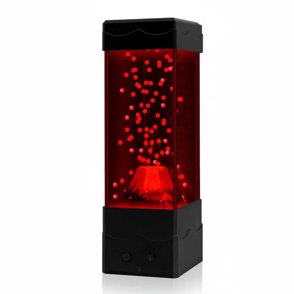 VULCALIGHT – Lampada a LED a forma di vulcano | Luce notturna a 7 colori per la cameretta dei bambini