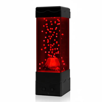VULCALIGHT – Lampada a LED a forma di vulcano | Luce notturna a 7 colori per la cameretta dei bambini
