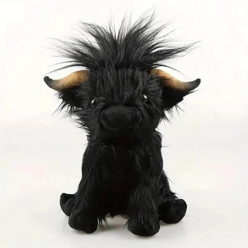 Mucca delle Highlands - Peluche morbido da coccolare per amici coccolosi