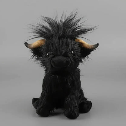 Mucca delle Highlands - Peluche morbido da coccolare per amici coccolosi