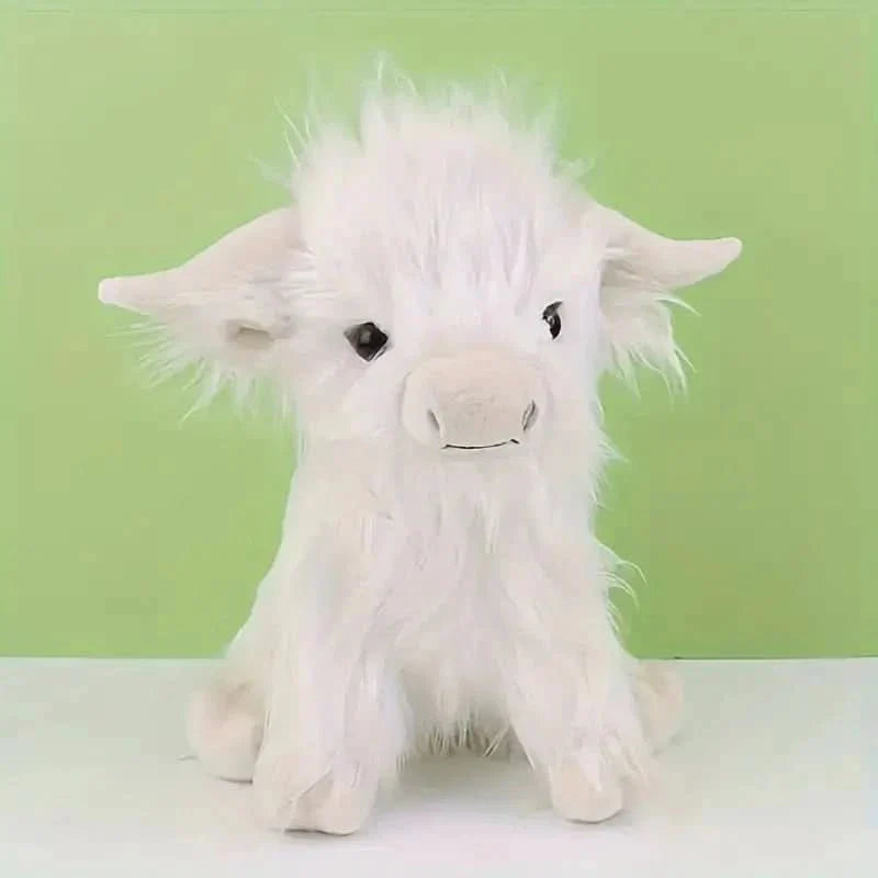 Mucca delle Highlands - Peluche morbido da coccolare per amici coccolosi