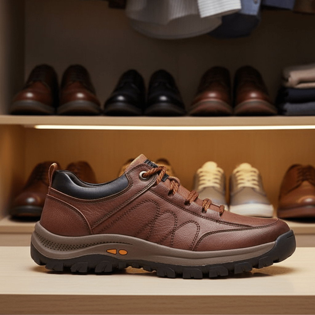 URBANSOLE – Calzature casual in pelle da uomo per comfort e protezione durante tutto il giorno