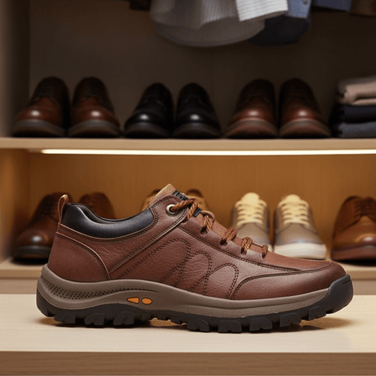 URBANSOLE – Calzature casual in pelle da uomo per comfort e protezione durante tutto il giorno