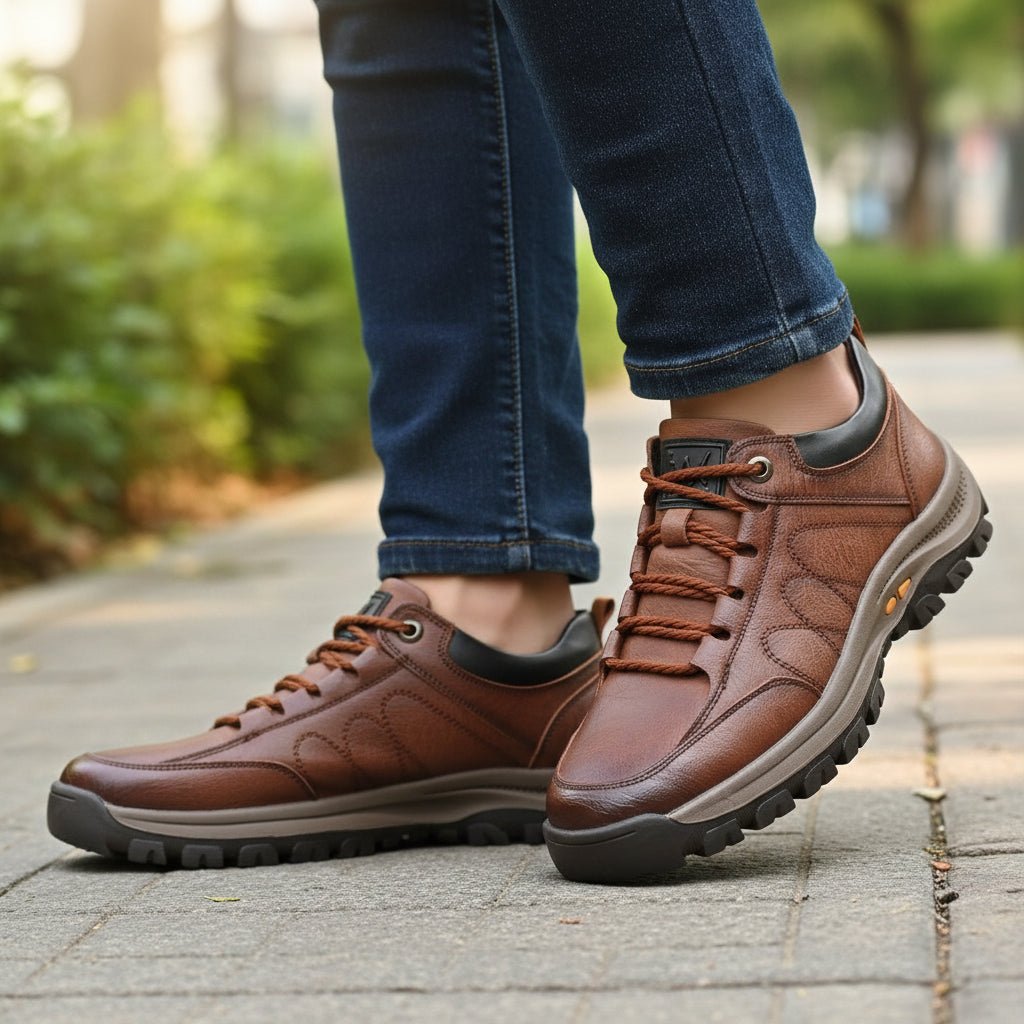 URBANSOLE – Calzature casual in pelle da uomo per comfort e protezione durante tutto il giorno