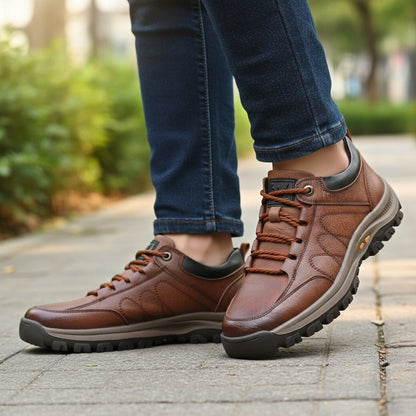 URBANSOLE – Calzature casual in pelle da uomo per comfort e protezione durante tutto il giorno