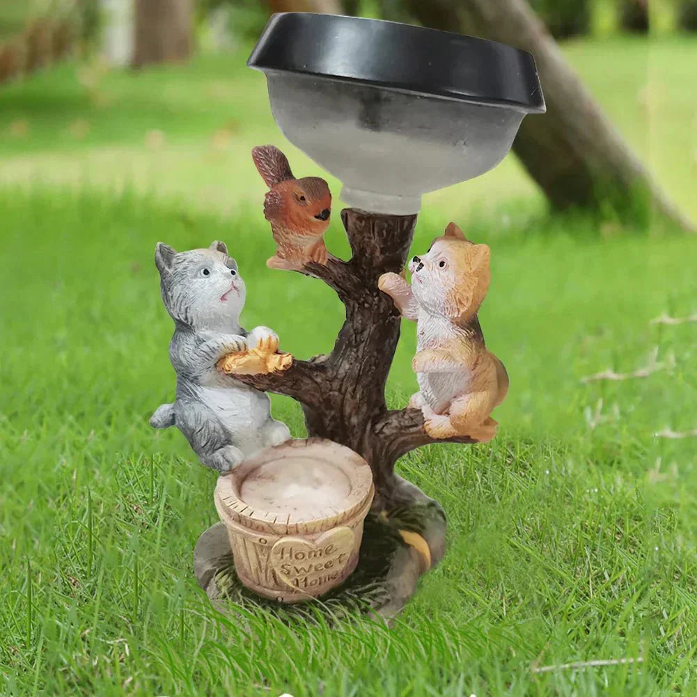 ANIMORA – Lampada Creativa dall'Anima Animale per uso all'aperto
