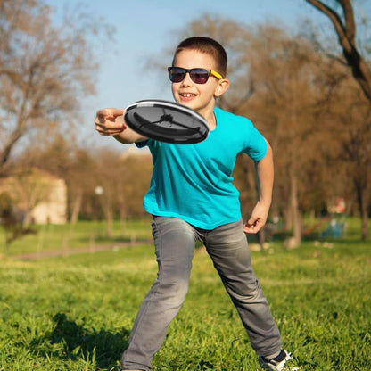 GLOWFLY – Frisbee LED luminoso per giochi notturni e divertimento all'aperto