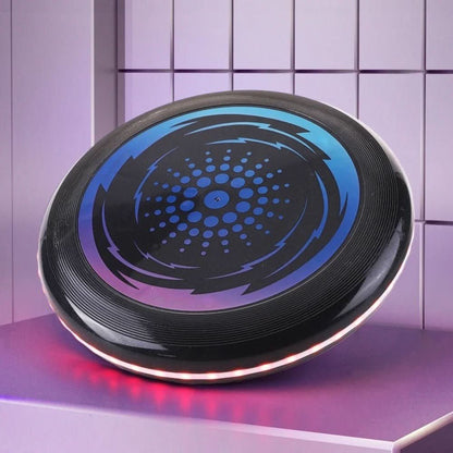GLOWFLY – Frisbee LED luminoso per giochi notturni e divertimento all'aperto