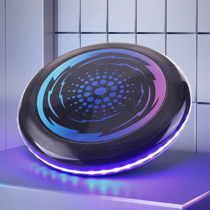 GLOWFLY – Frisbee LED luminoso per giochi notturni e divertimento all'aperto