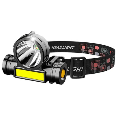 Torcia indossabile all'aperto – lampada frontale versatile per campeggio e trekking
