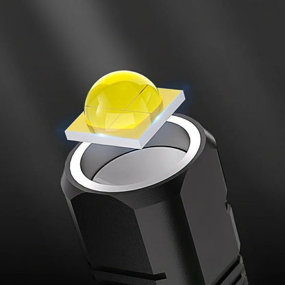 BEAMTECH – torcia LED ricaricabile Type-C con 100000 lumen per uso all'aperto