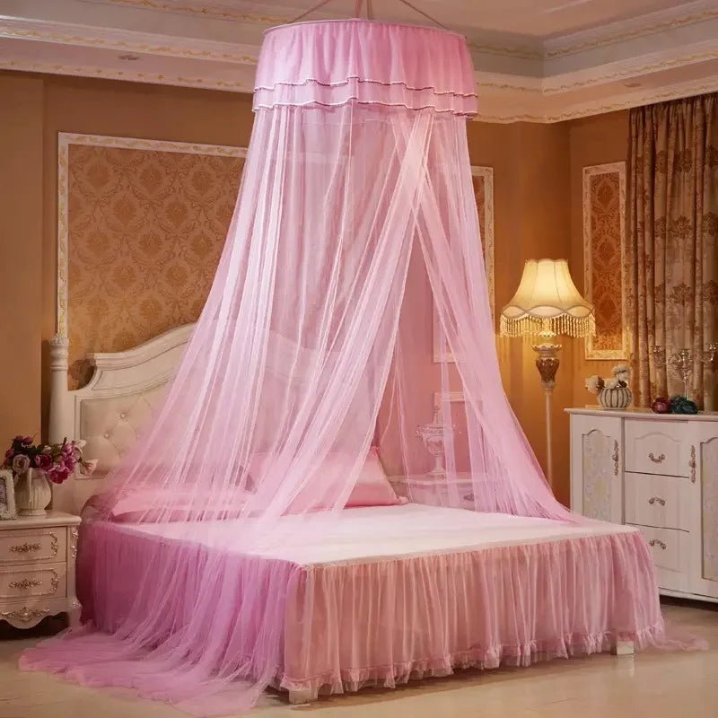 DREAMDOME – Rete antizanzare a cupola elegante con decorazione di farfalle luminose