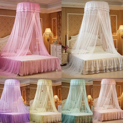 DREAMDOME – Rete antizanzare a cupola elegante con decorazione di farfalle luminose