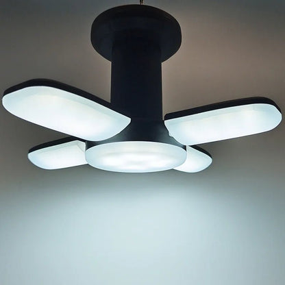 CAMPORA – Lanterna da campeggio solare con alimentazione USB e pannelli luminosi pieghevoli a 90°