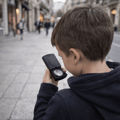 DETAILSCOPE – ingranditore portatile illuminato 30x per ispezioni di precisione