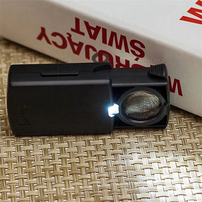DETAILSCOPE – ingranditore portatile illuminato 30x per ispezioni di precisione