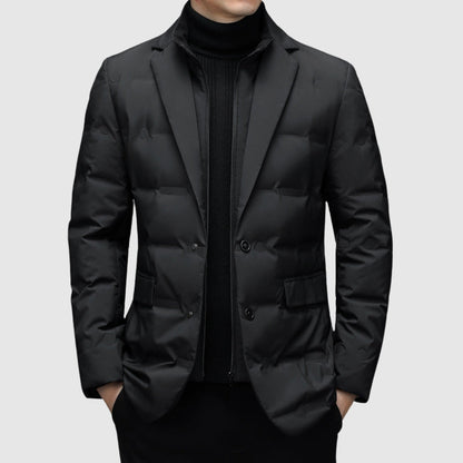 Giacca da Uomo Invernale | Elegante e Calda senza Cappuccio