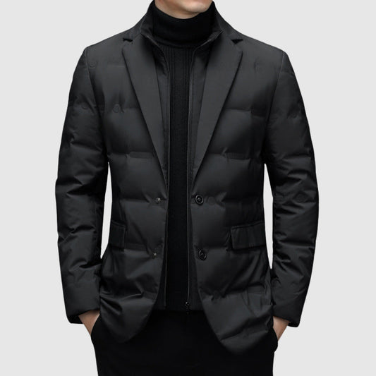 Giacca da Uomo Invernale | Elegante e Calda senza Cappuccio