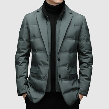Giacca da Uomo Invernale | Elegante e Calda senza Cappuccio