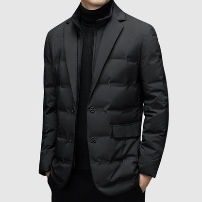 Giacca da Uomo Invernale | Elegante e Calda senza Cappuccio