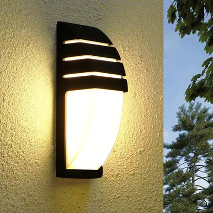 Lampada da Parete LED con Sensore di Movimento, Design Moderno a Basso Consumo – Nero