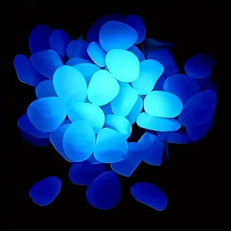 GLOWSTONE KIESEL – Pietre da giardino luminescenti per una decorazione notturna magica