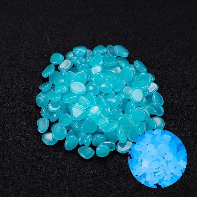 GLOWSTONE KIESEL – Pietre da giardino luminescenti per una decorazione notturna magica