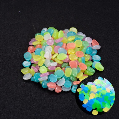 GLOWSTONE KIESEL – Pietre da giardino luminescenti per una decorazione notturna magica