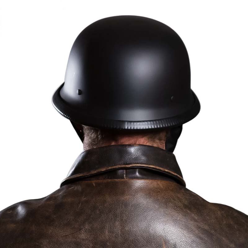 Casco Moto Demi-Jet Outlaw dettaglio chiusura