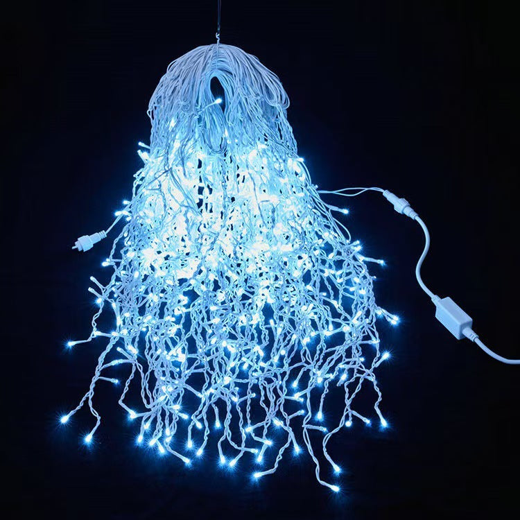 LuminaCascade | Splendide luci a forma di ghiacciolo per feste da esterno impermeabili