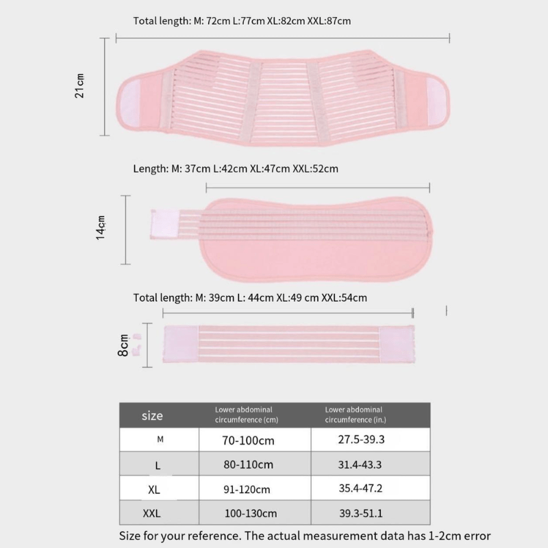 BUMBELLA – Cintura di sostegno in gravidanza 3-in-1 per comfort e stabilità, regolabile e traspirante