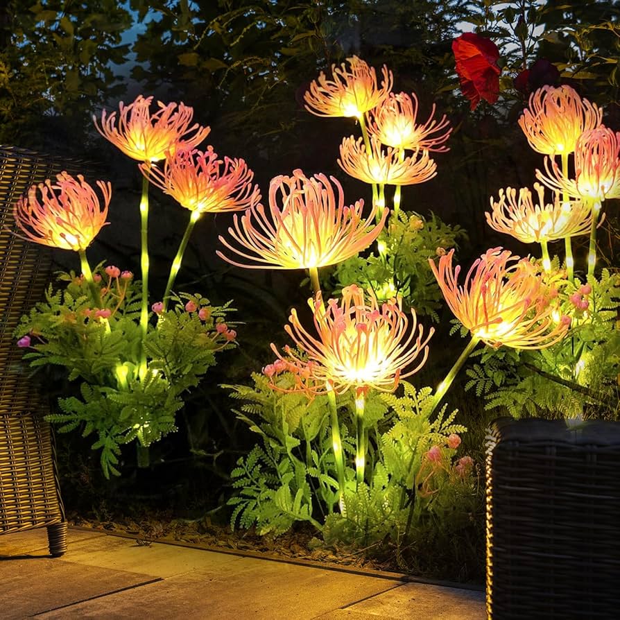 LUXPETAL – Lampada da tavolo elegante con motivo floreale