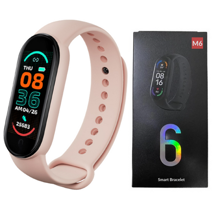 SmartFit M6 | Smartwatch con Chiamate, Notifiche e Monitor Salute