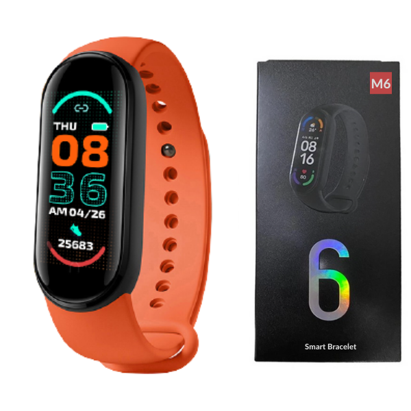 SmartFit M6 | Smartwatch con Chiamate, Notifiche e Monitor Salute
